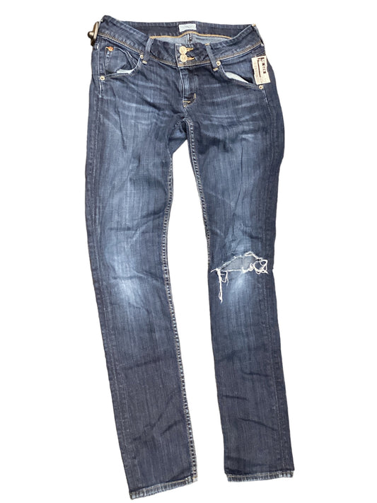 Jeans Boyfriend By Hudson In Blue Denim, Size: 4