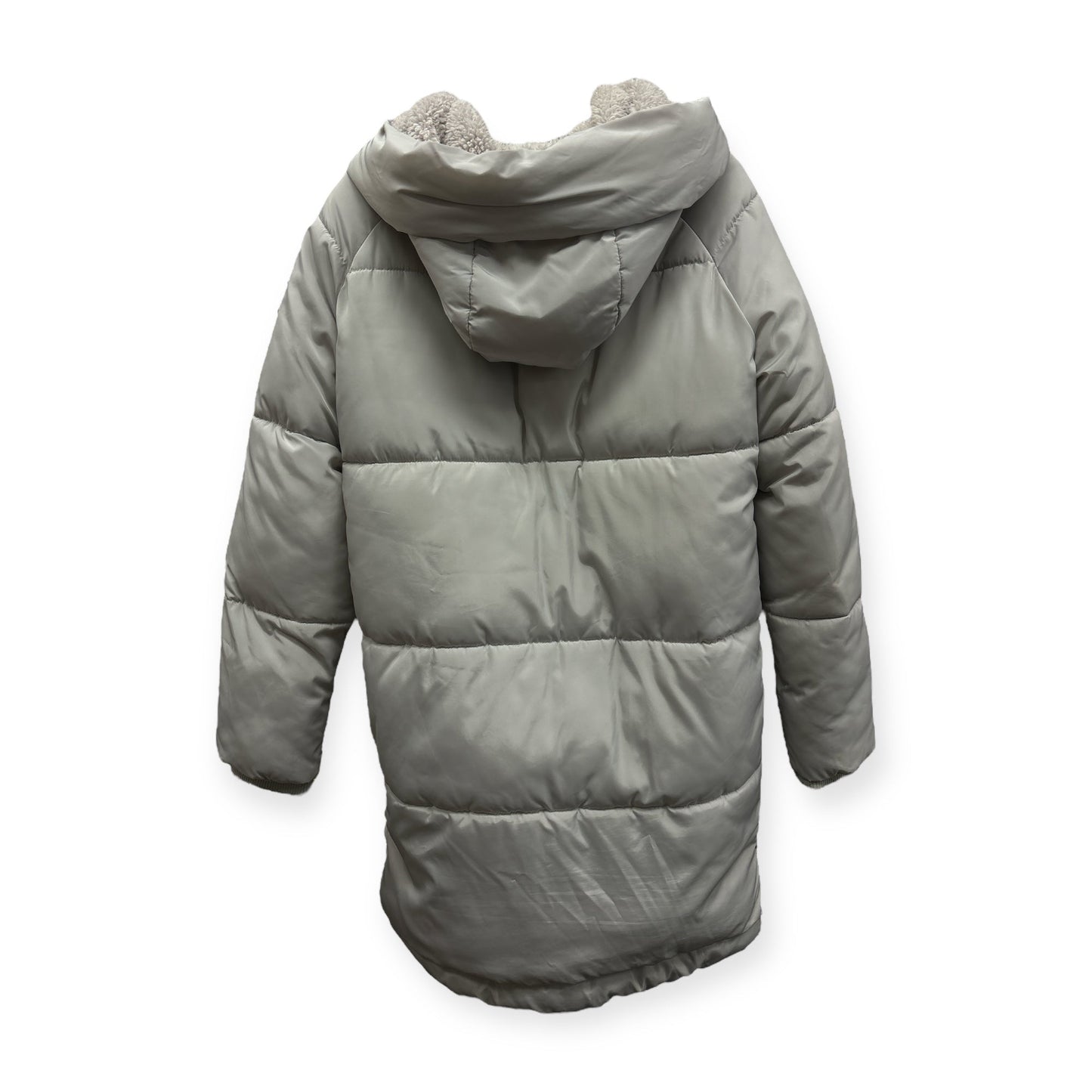 Jacket Puffer & Quilted By Bcbgeneration In Grey, Size: S