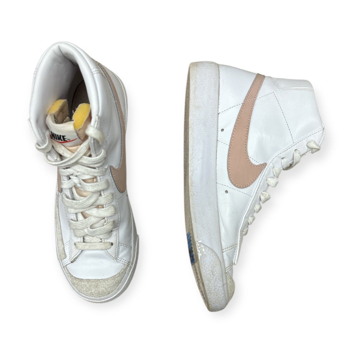 Shoes Athletic By Nike In White, Size: 8