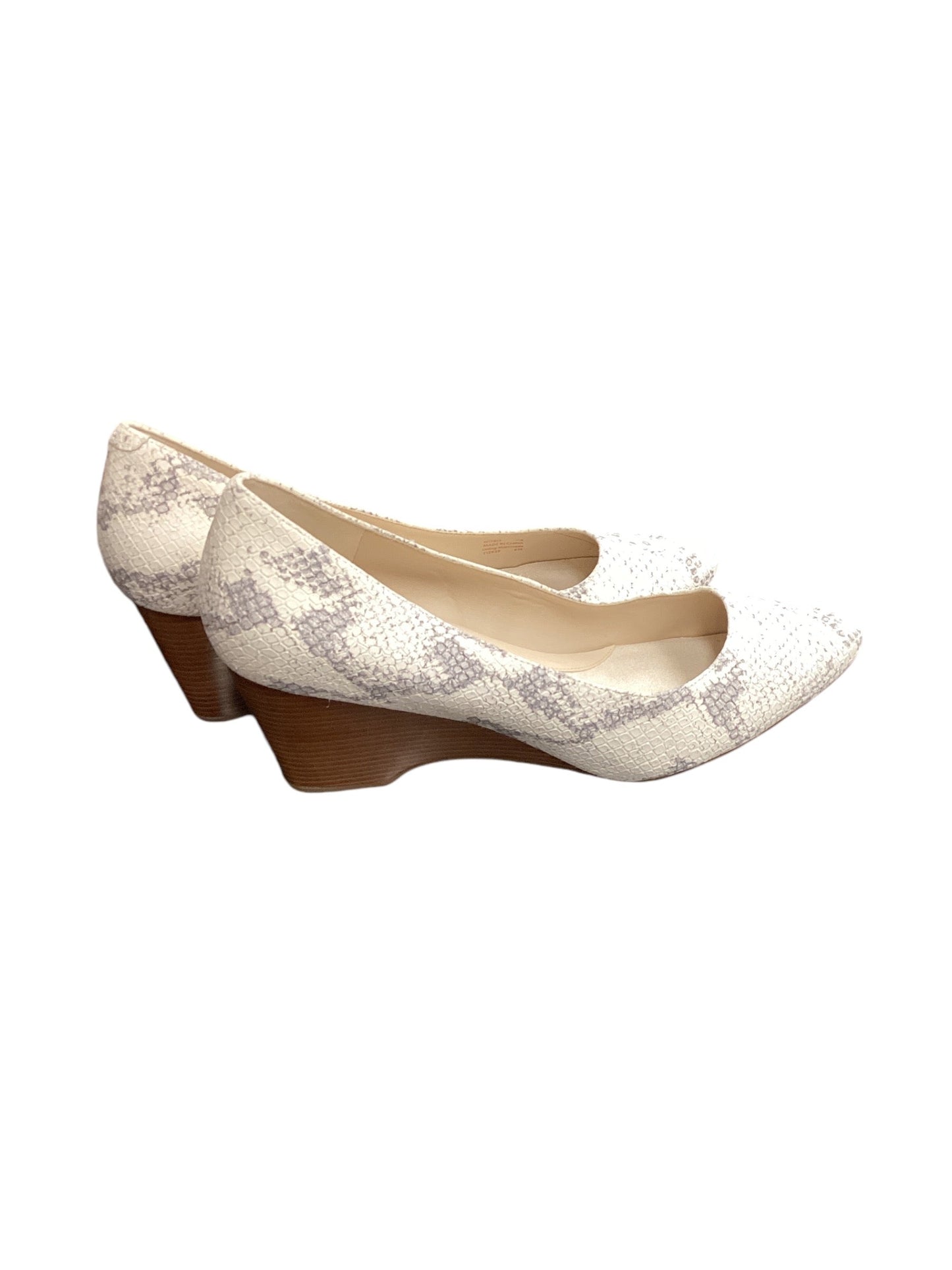 Shoes Heels Wedge By Cole-haan In Snakeskin Print, Size: 11