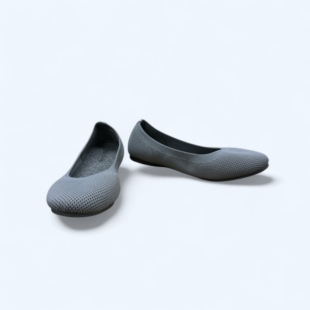 Shoes Flats By Cushionaire In Grey, Size: 7.5