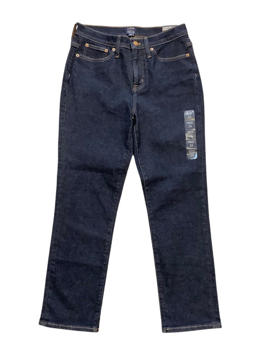 Jeans Straight By J. Crew In Blue, Size: 2(26)