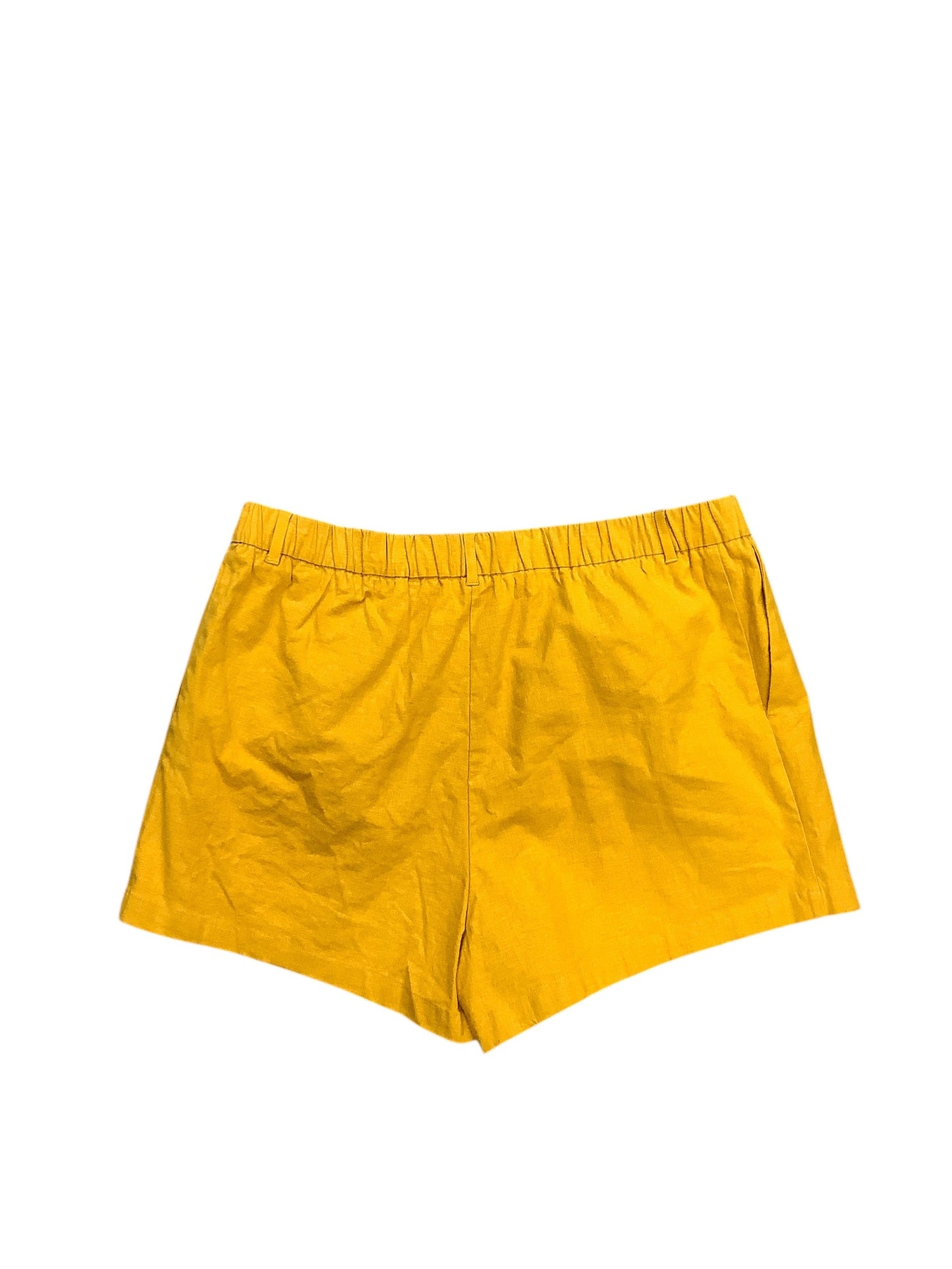 Shorts By Express In Yellow, Size: Xl