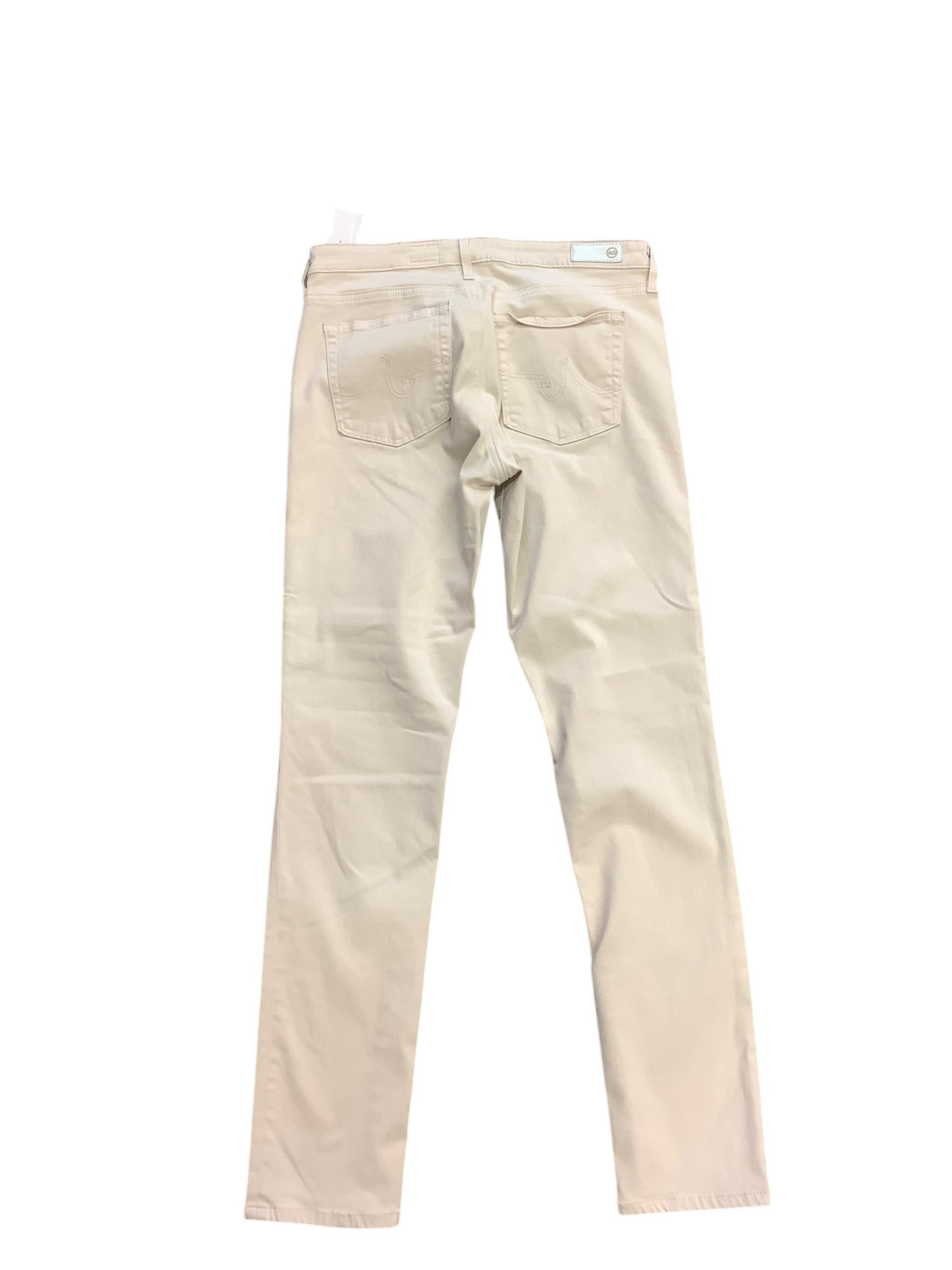 Pants Designer By Adriano Goldschmied In Cream, Size: 6