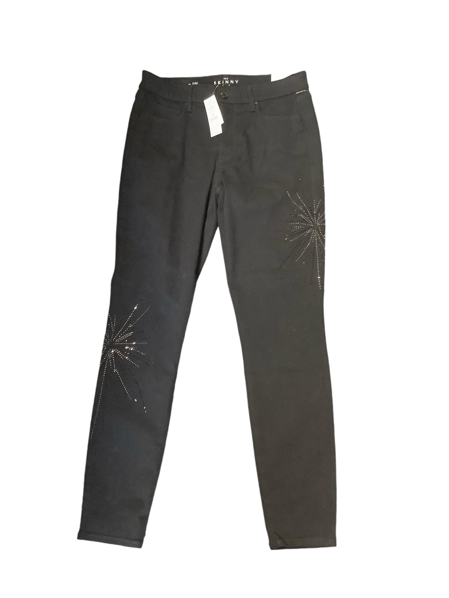 Jeans Straight By White House Black Market In Black, Size: 10