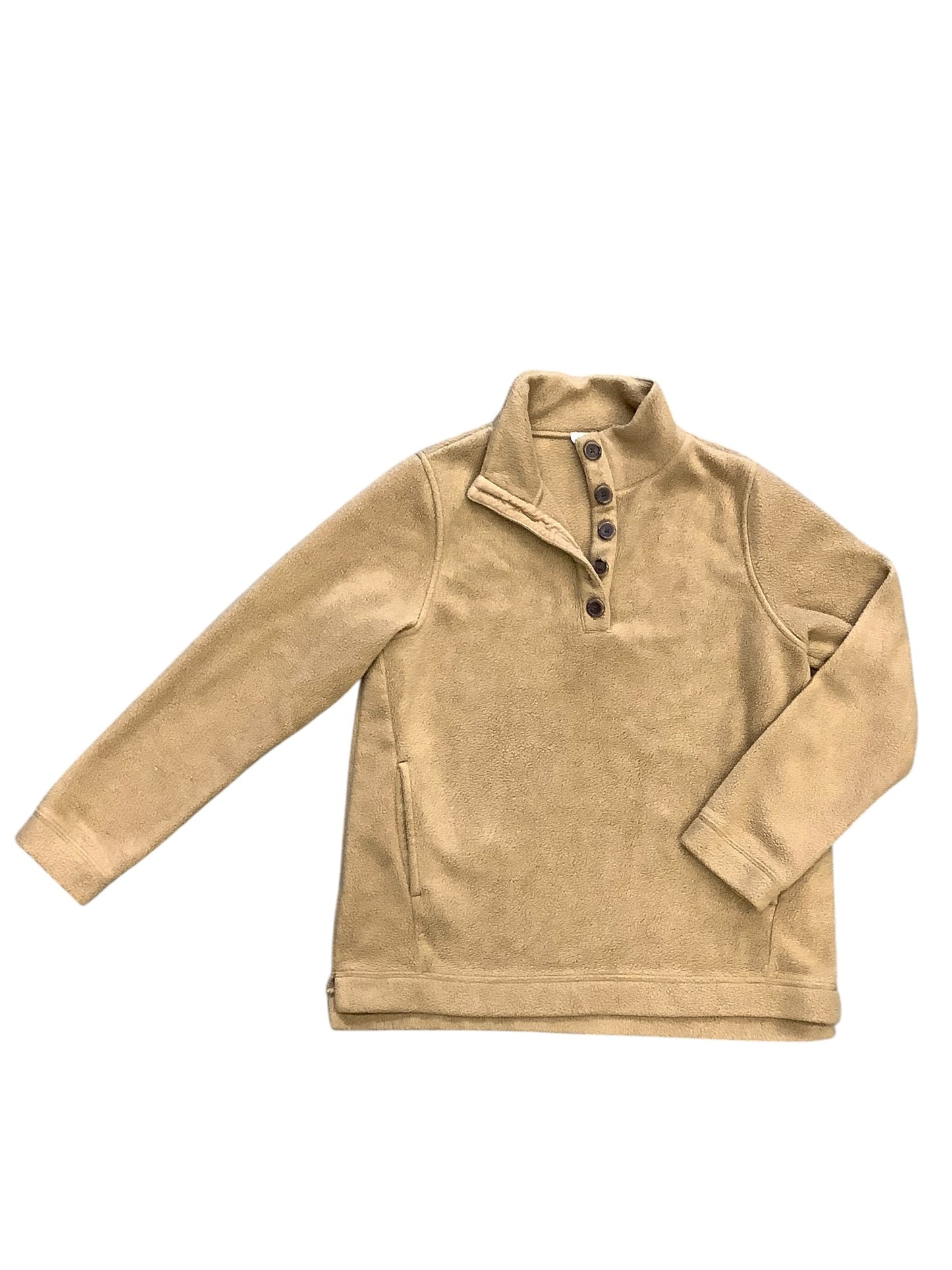 Jacket Fleece By J. Crew In Brown, Size: S