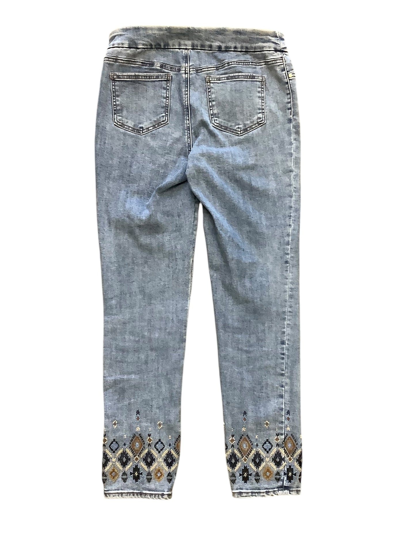 Jeans Jeggings By Chicos In Blue Denim, Size: 8T