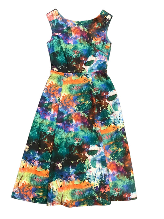 Dress Party Long By Betsey Johnson In Multi-colored, Size: 2