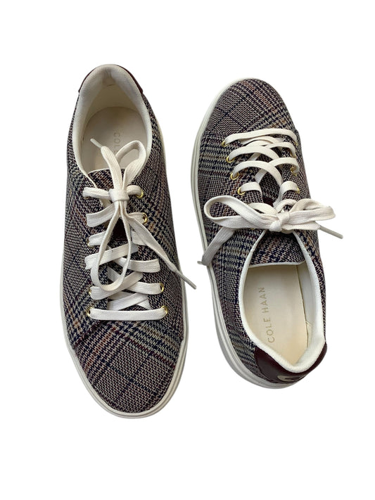 Shoes Sneakers By Cole-haan In Plaid Pattern, Size: 6