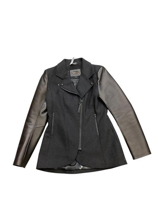 Coat Leather By Mackage In Black, Size: M