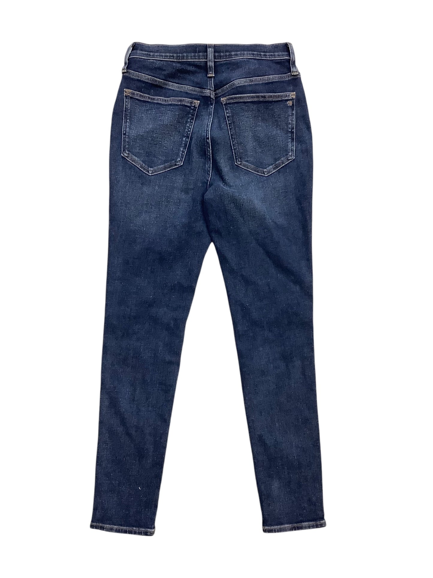 Jeans Skinny By Madewell In Blue Denim, Size: 4