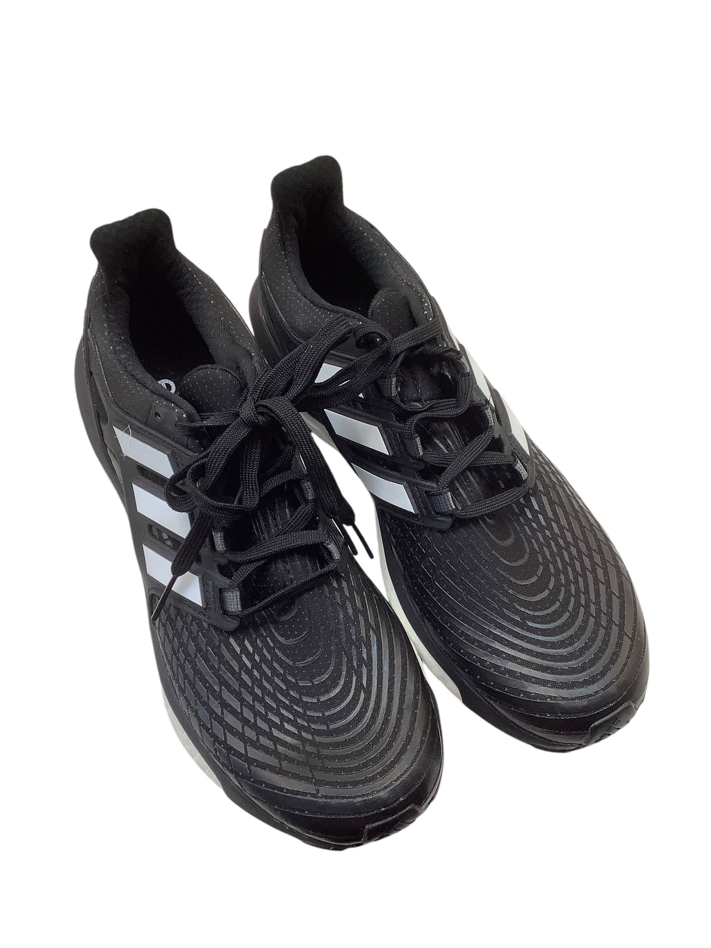 Shoes Athletic By Adidas In Black & White, Size: 10.5