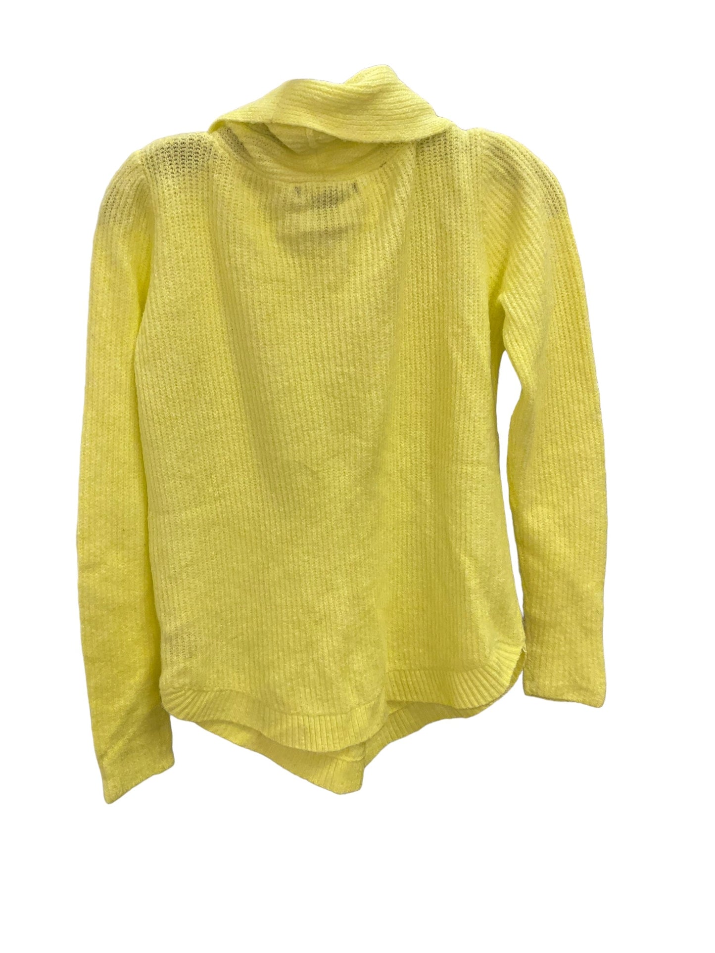 Sweater Designer By Tahari In Yellow, Size: Xs