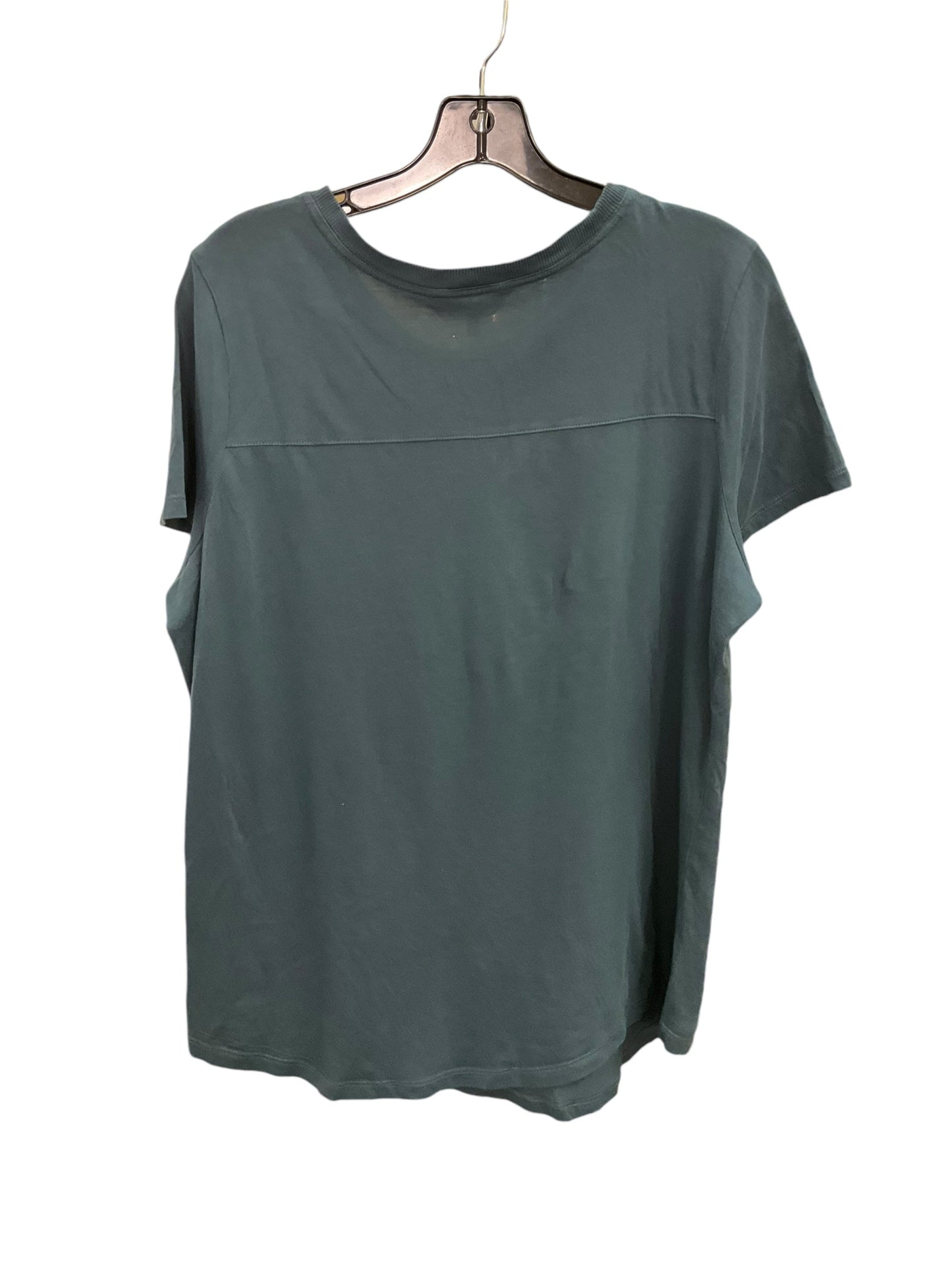 Top Short Sleeve Basic By Soma In Grey, Size: L