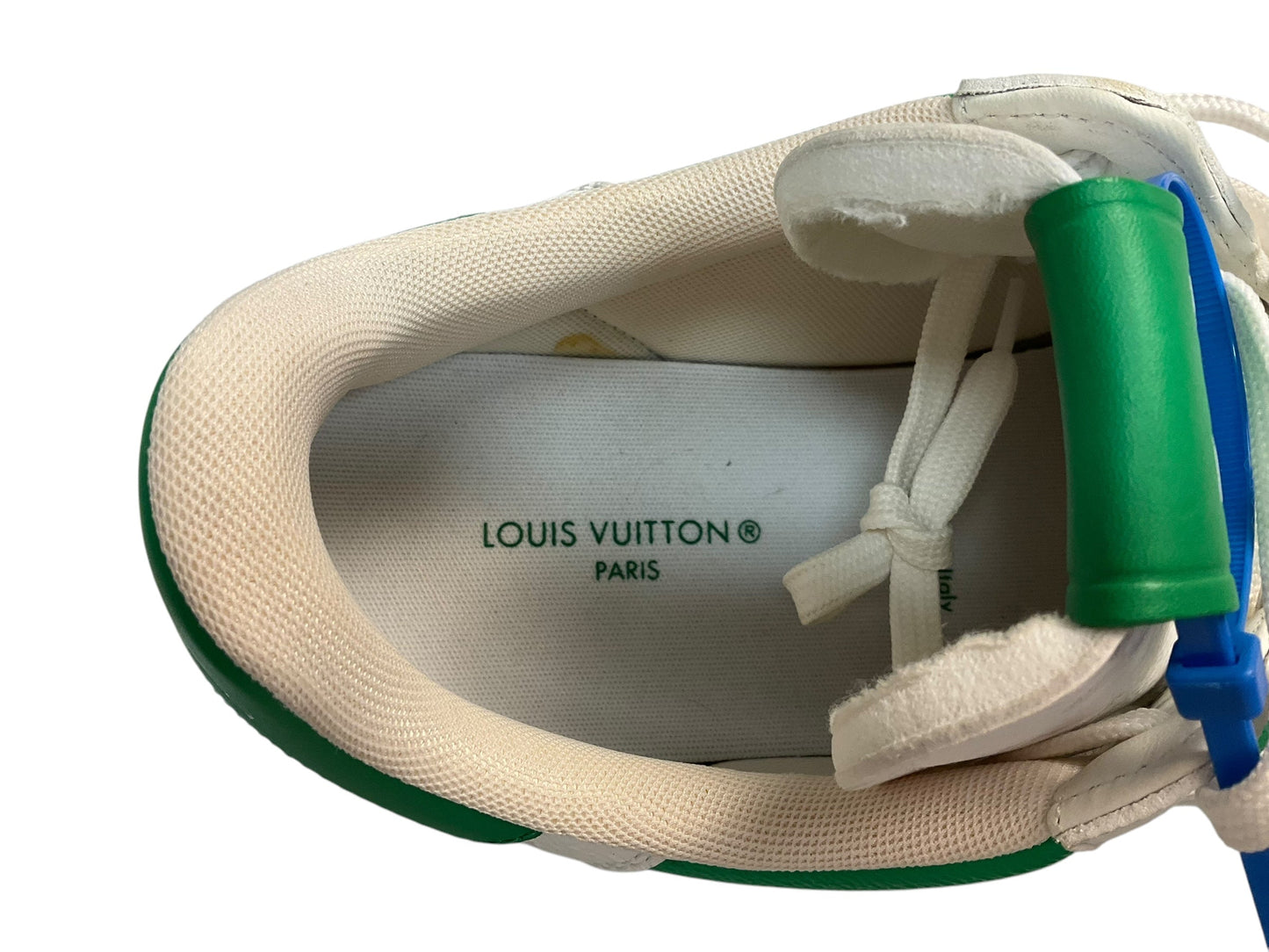 Shoes Luxury Designer By Louis Vuitton In Green, Size: 10