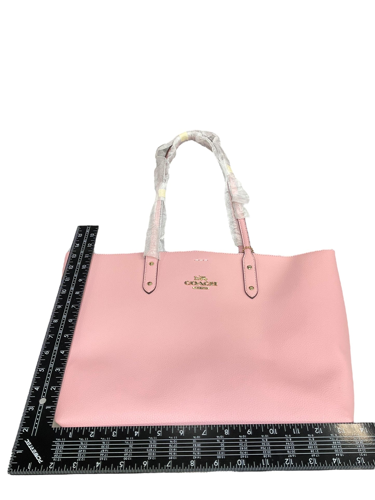 Tote Designer By Coach, Size: Medium