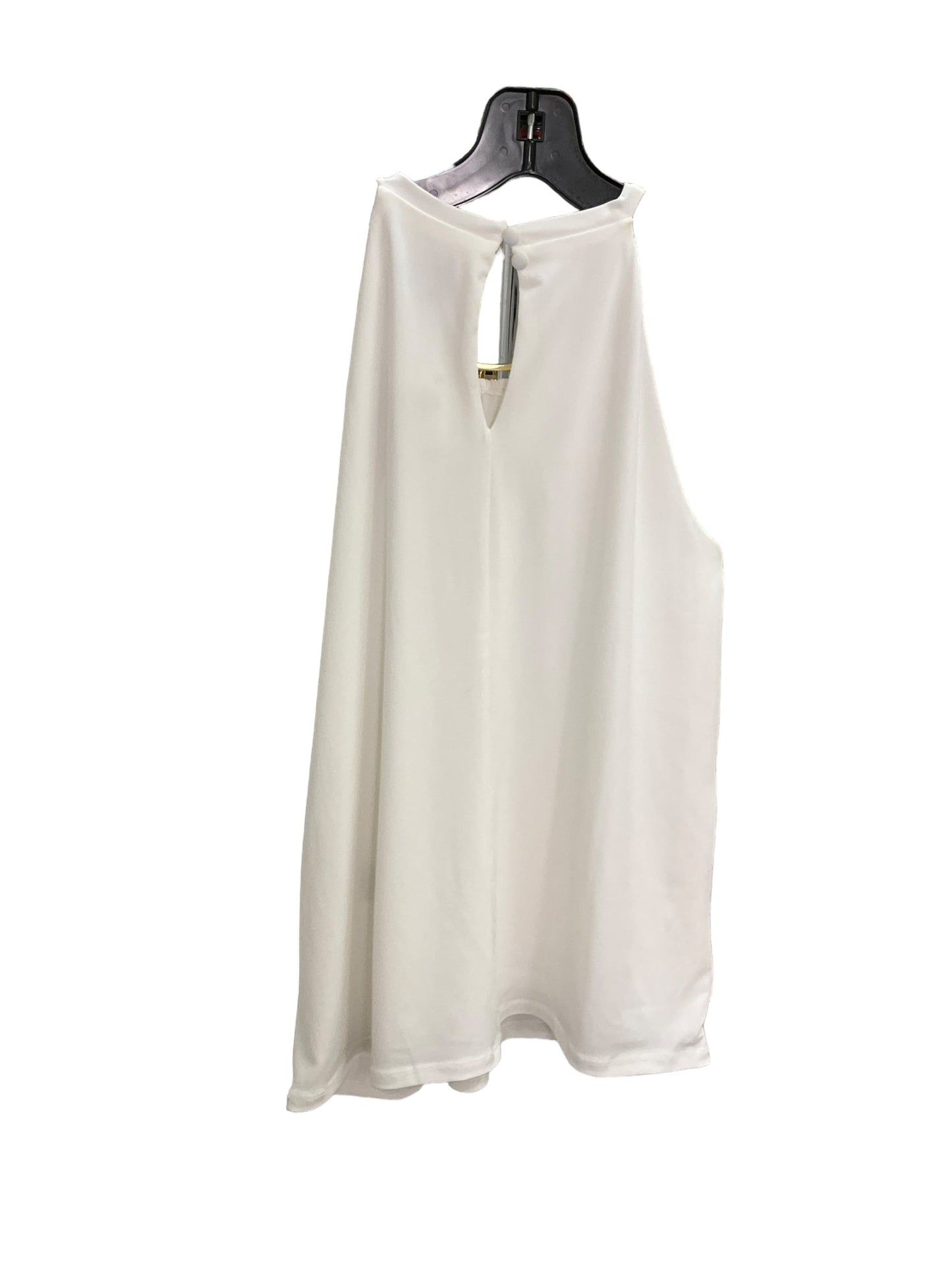 Top Sleeveless By Inc In White, Size: S