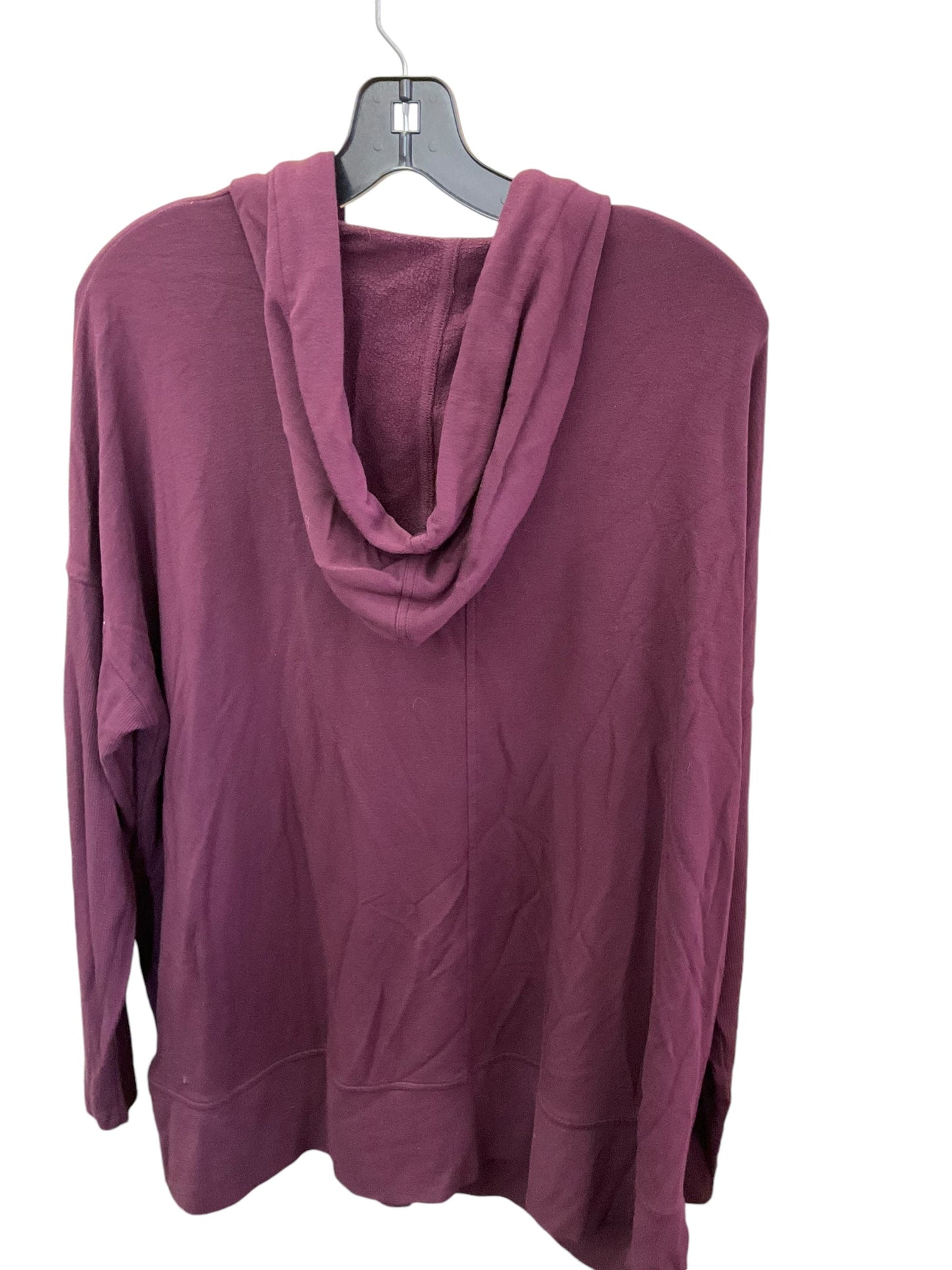 Sweatshirt Designer By Lou And Grey In Purple, Size: L