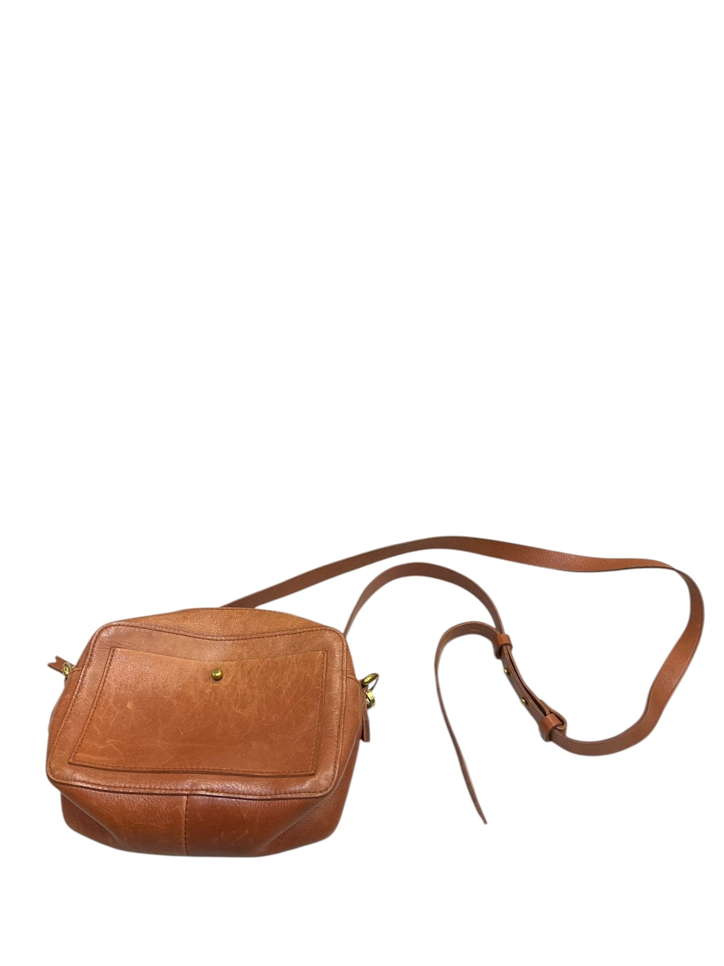 Crossbody Leather By Madewell, Size: Small