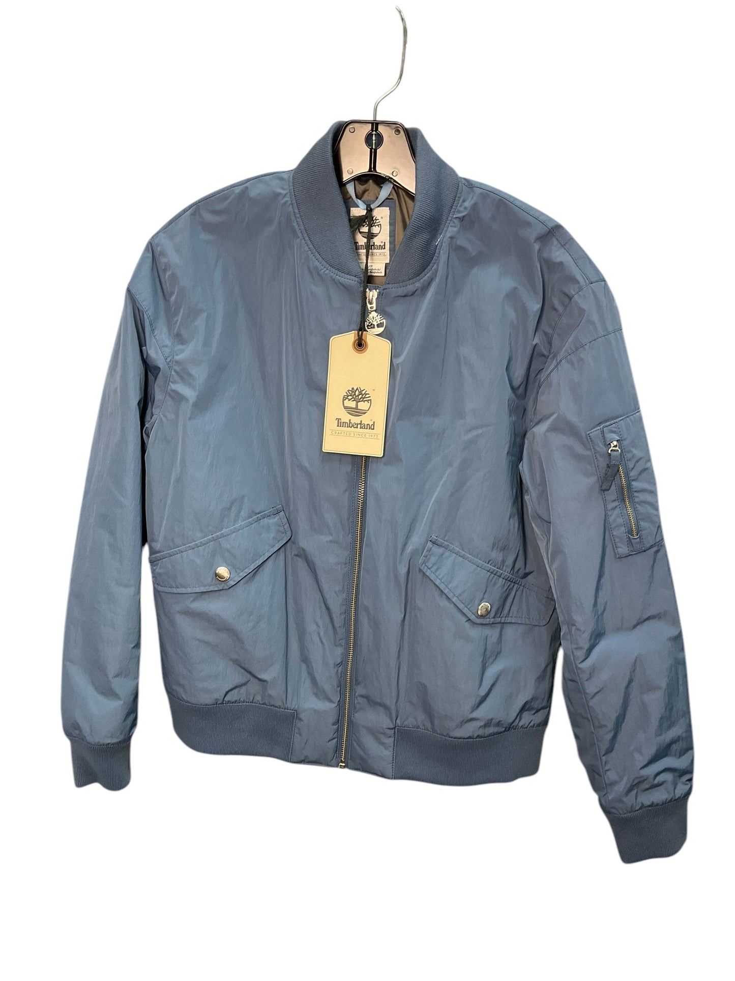 Jacket Puffer & Quilted By Timberland In Blue, Size: S