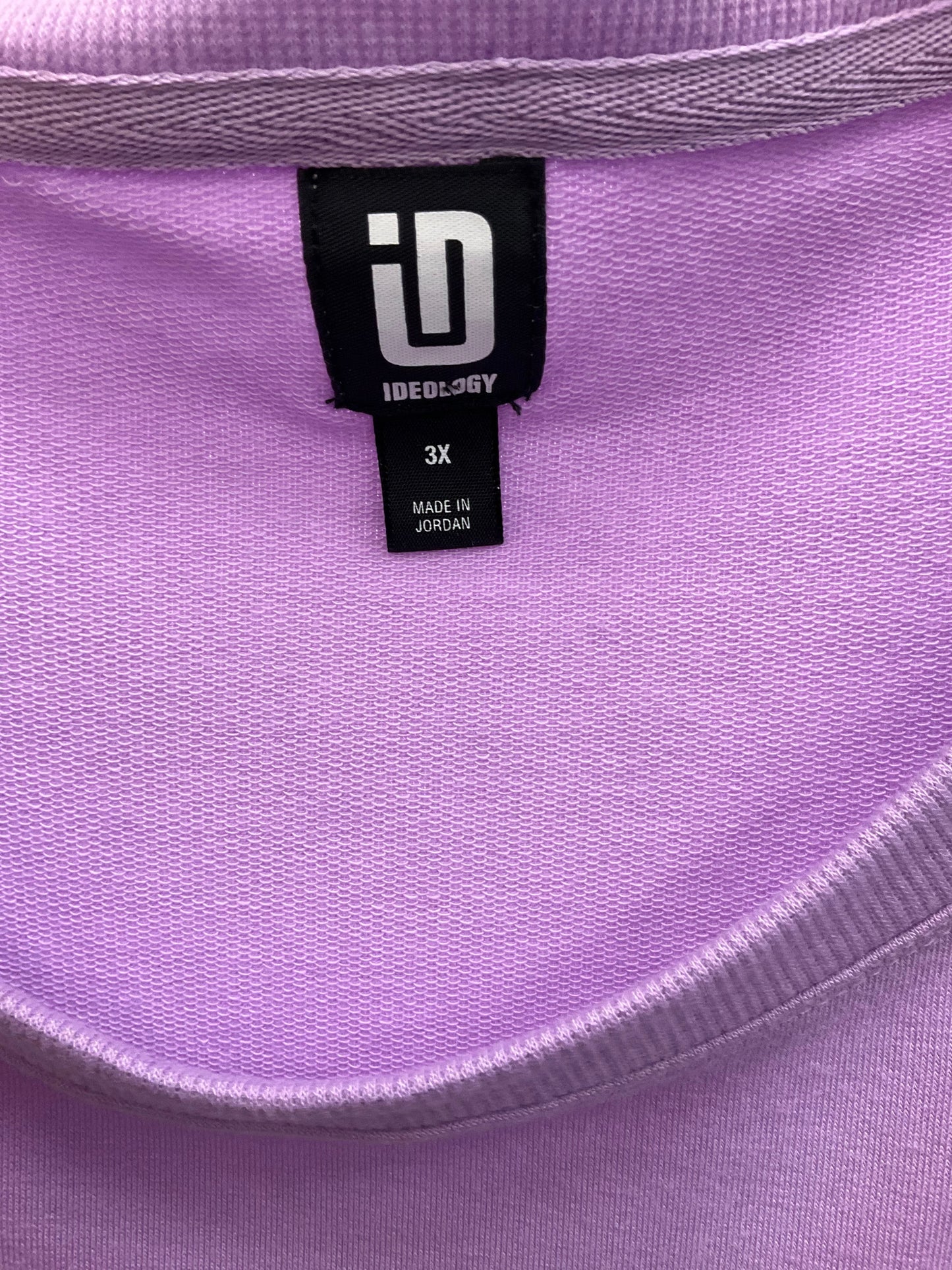 Athletic Sweatshirt Crewneck By Ideology In Purple, Size: 3x