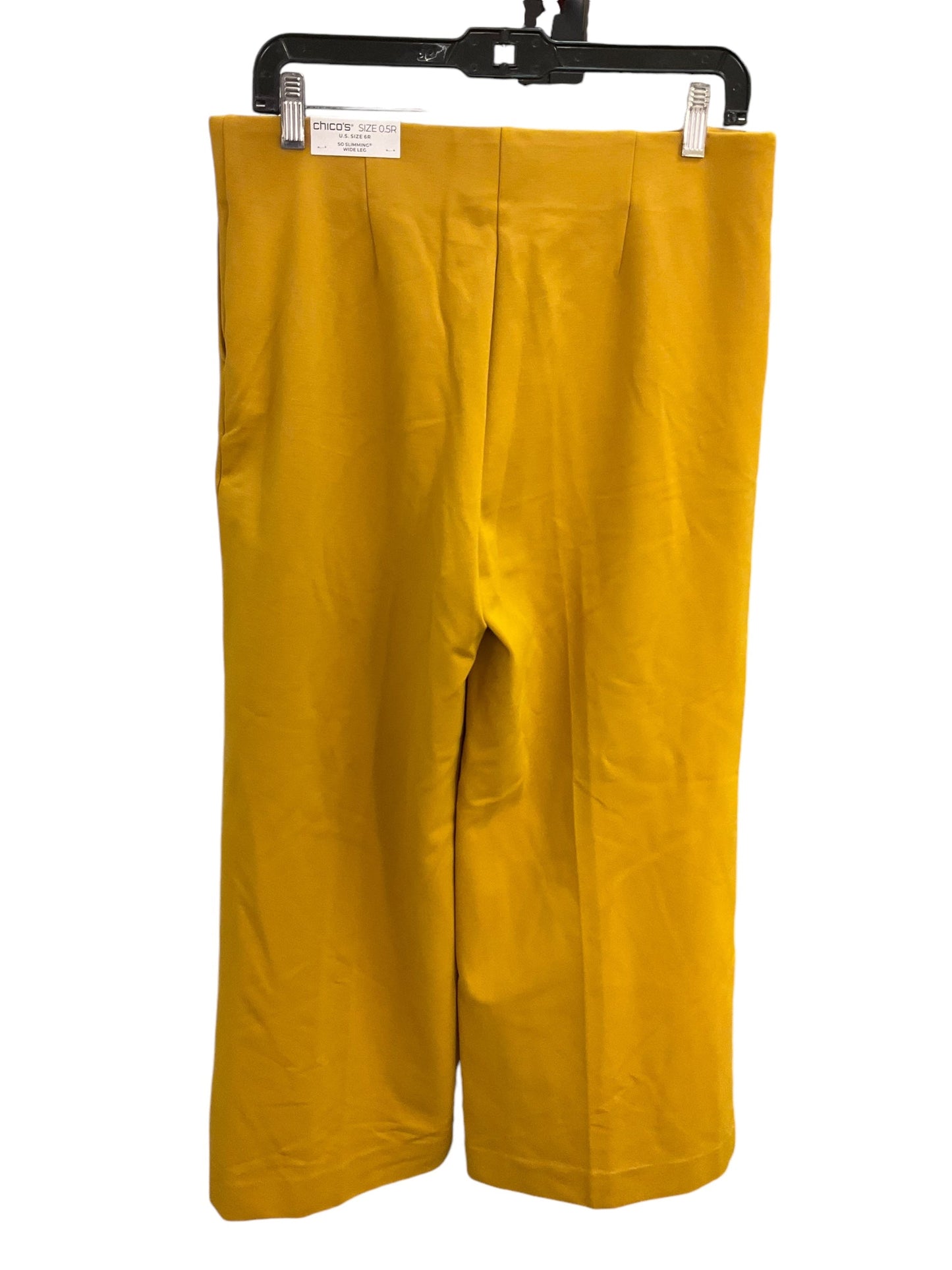 Pants Palazzo By Chicos In Yellow, Size: 6