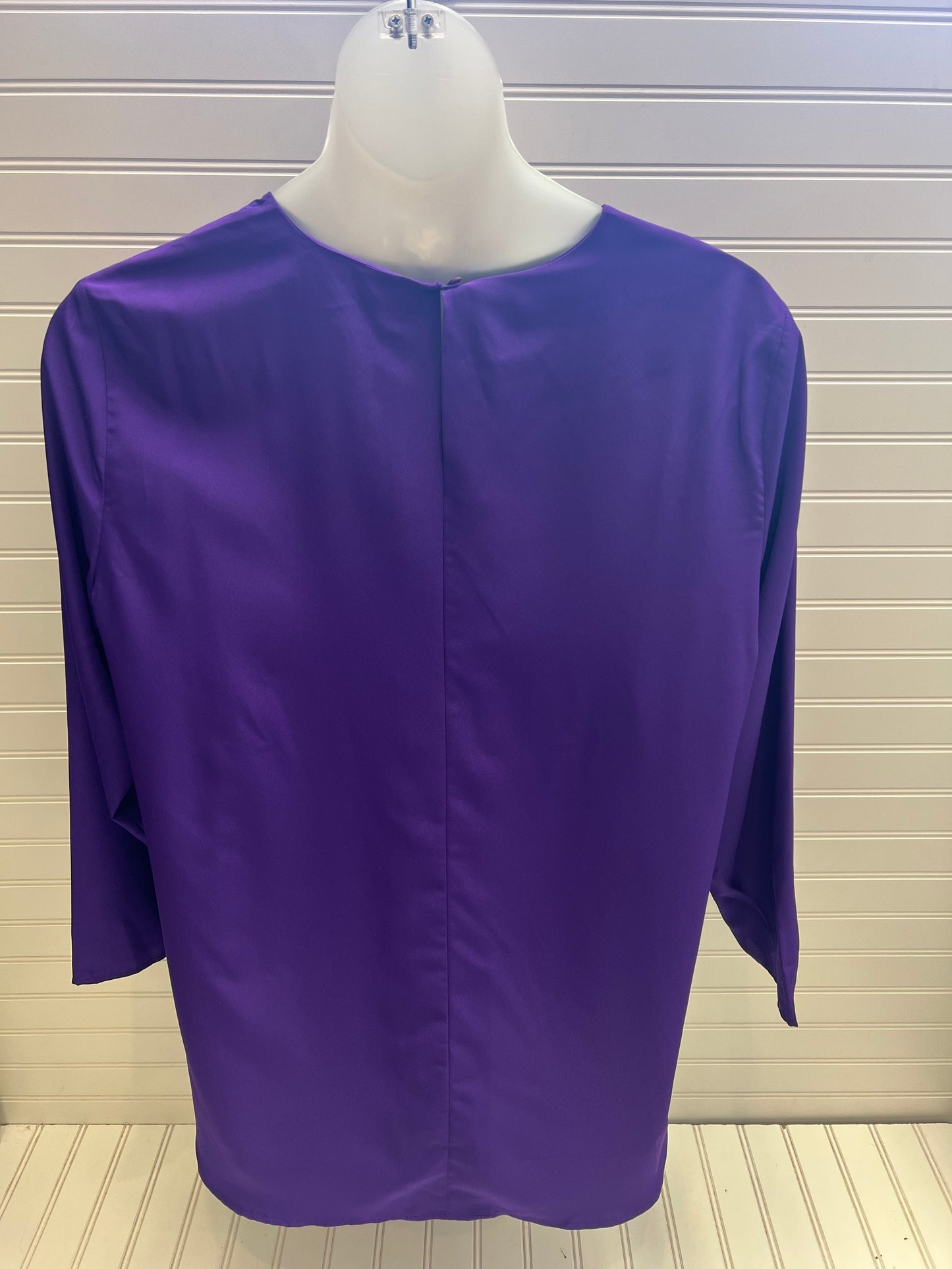 Top Long Sleeve Designer By Lauren By Ralph Lauren  Size: 2x