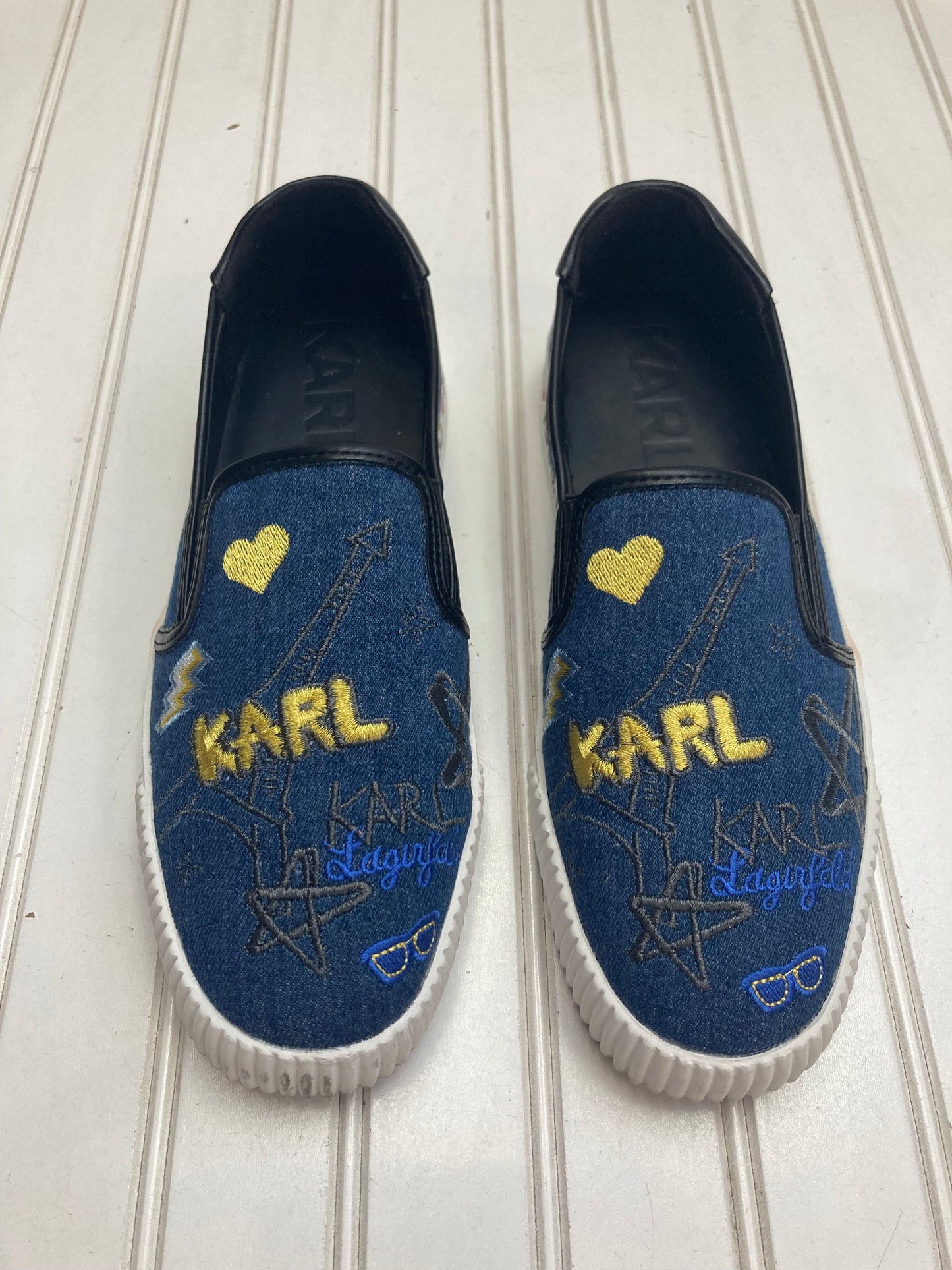 Shoes Sneakers By Karl Lagerfeld  Size: 9