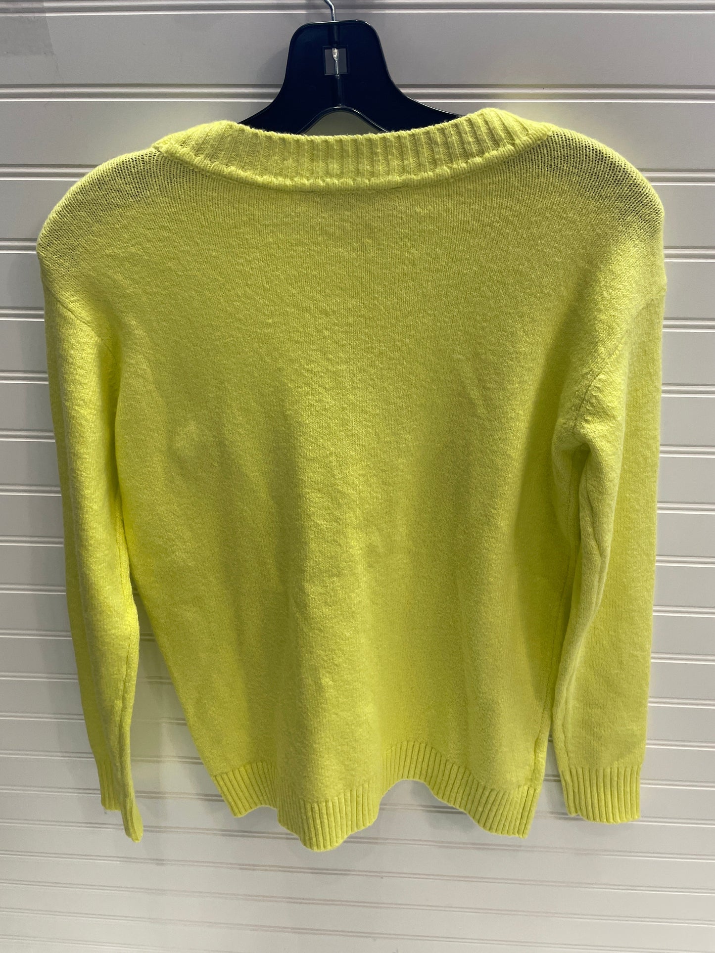 Sweater By Loft In Yellow, Size: Xsp