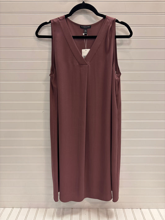 Dress Casual Midi By Eileen Fisher In Mauve, Size: Mp