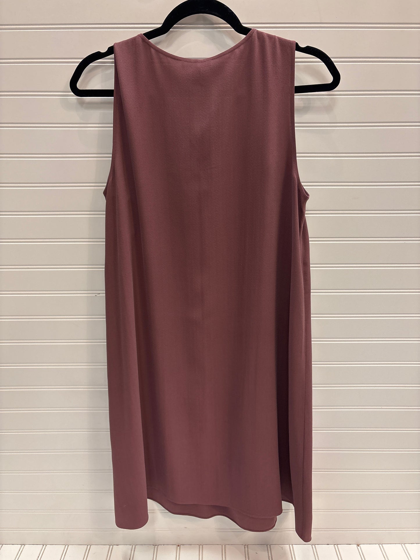 Dress Casual Midi By Eileen Fisher In Mauve, Size: Mp