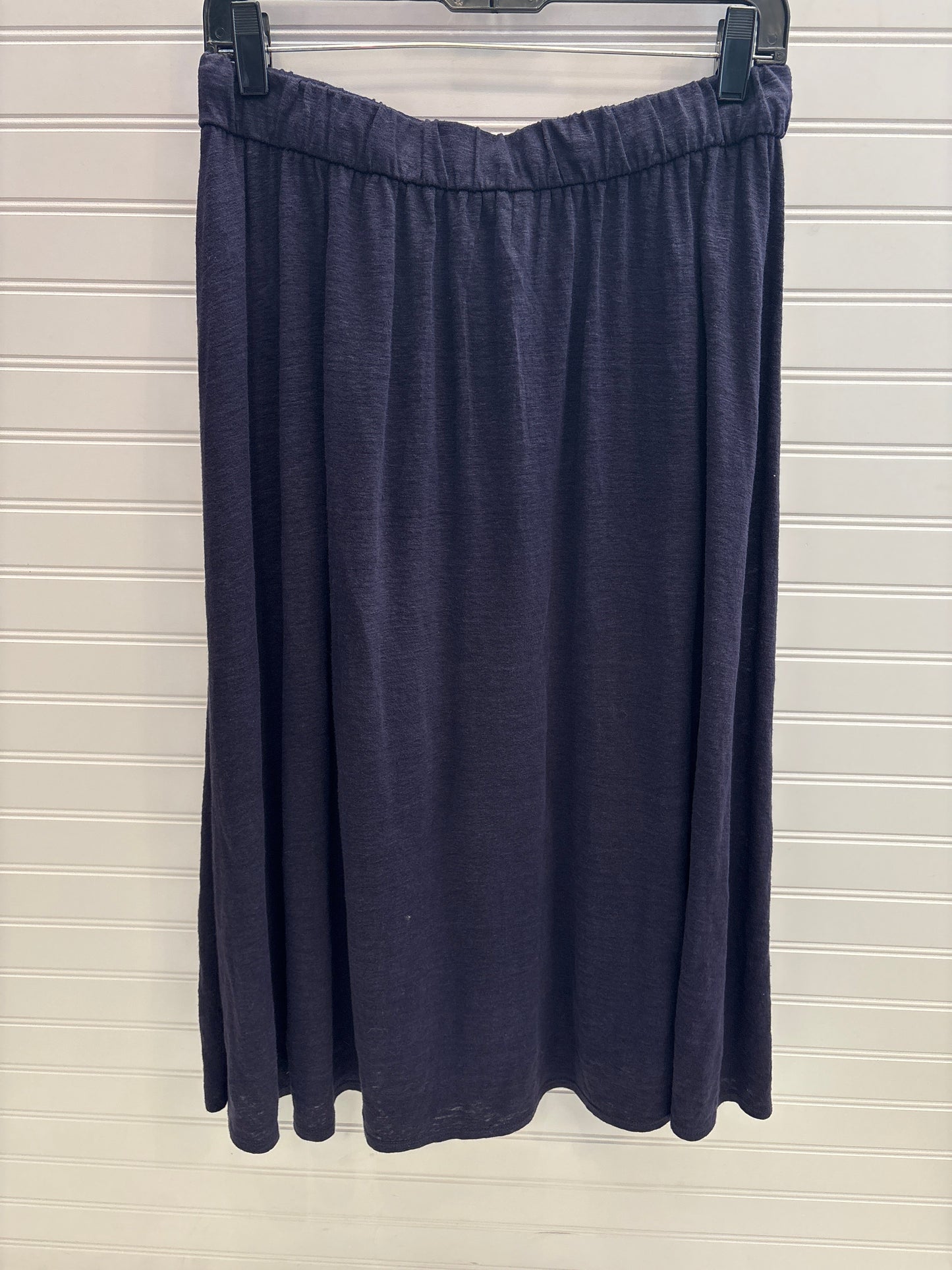 Skirt Midi By Eileen Fisher In Blue, Size: Xs