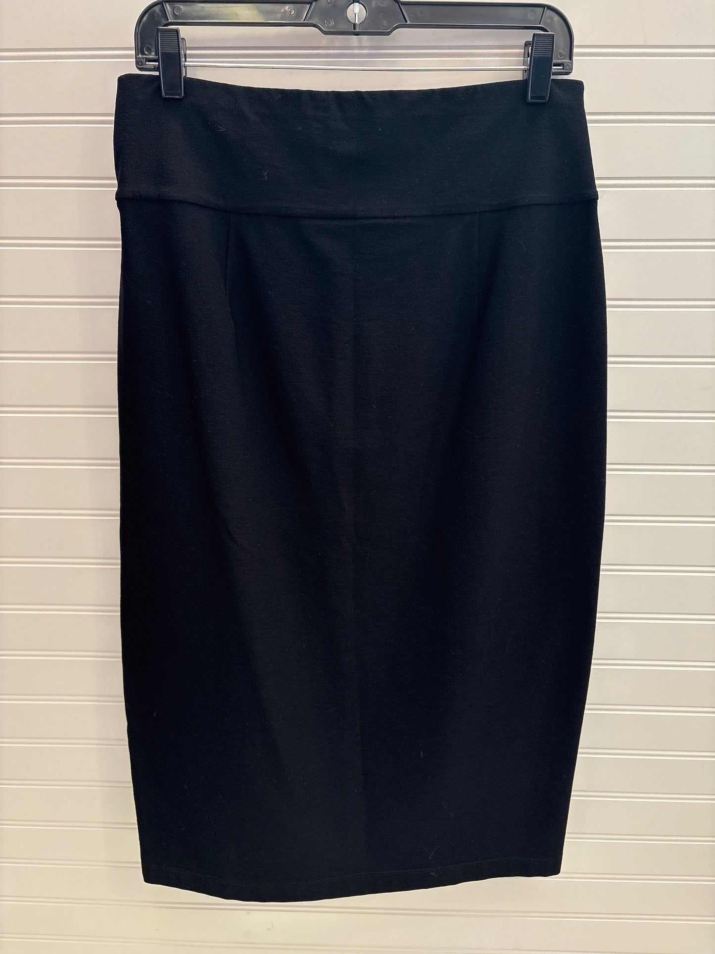 Skirt Midi By Eileen Fisher In Black, Size: Sp