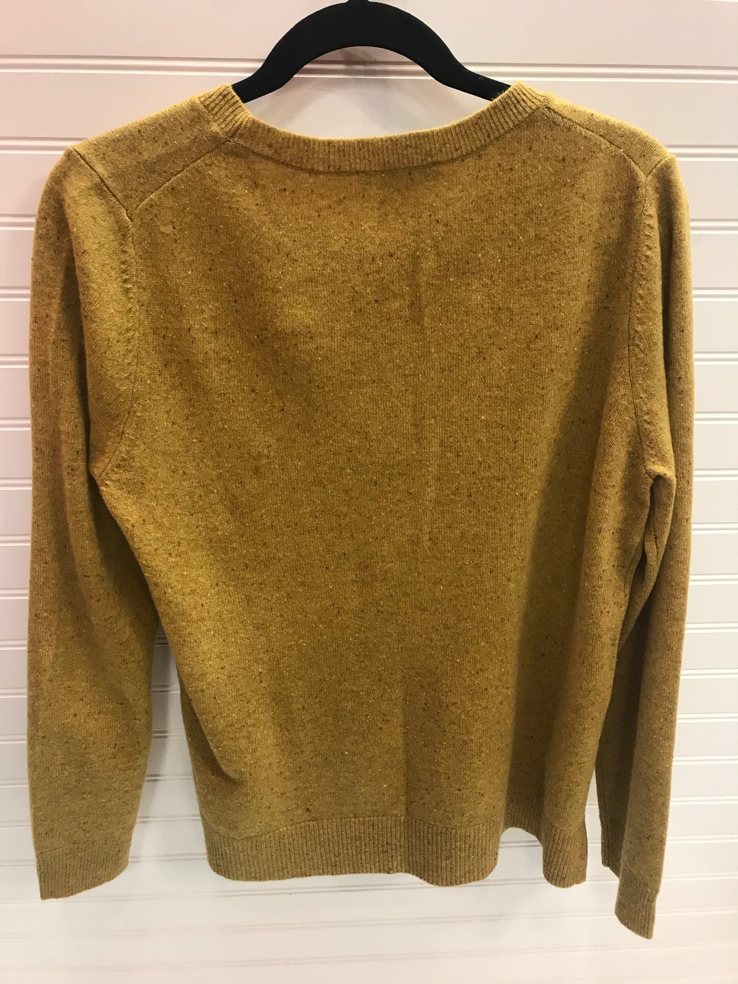 Sweater Cashmere By Ann Taylor In Yellow, Size: L