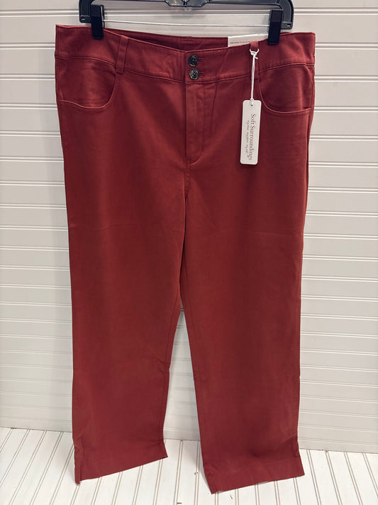 Pants Other By Soft Surroundings In Red, Size: 16