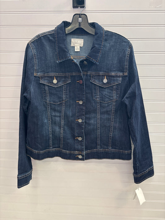 Jacket Denim By Caslon In Blue, Size: L