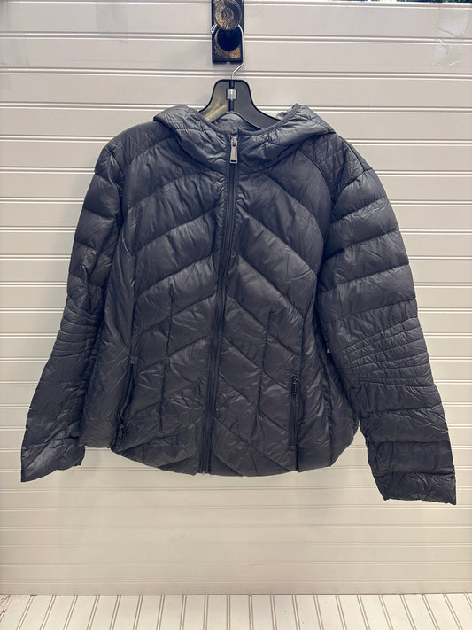 Jacket Puffer & Quilted By Bcbgeneration In Grey, Size: 1x