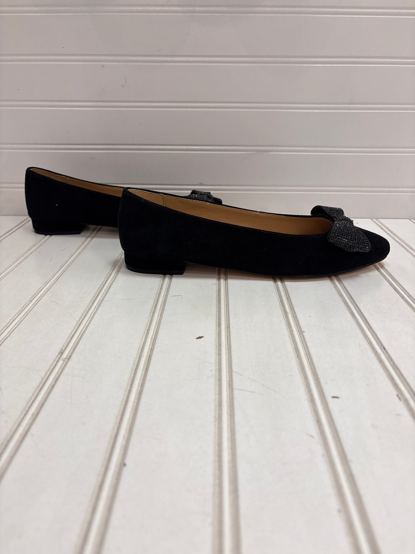 Shoes Flats By Talbots In Black, Size: 7