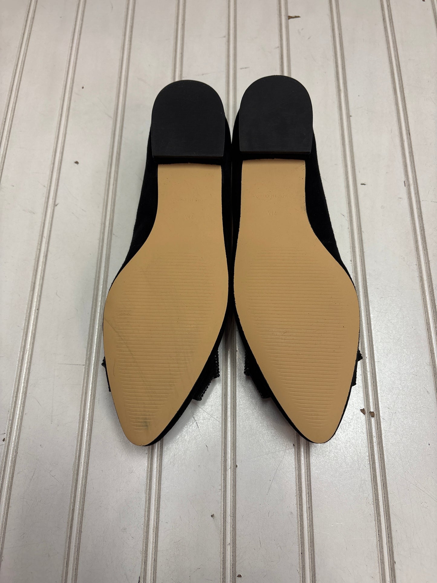 Shoes Flats By Talbots In Black, Size: 7