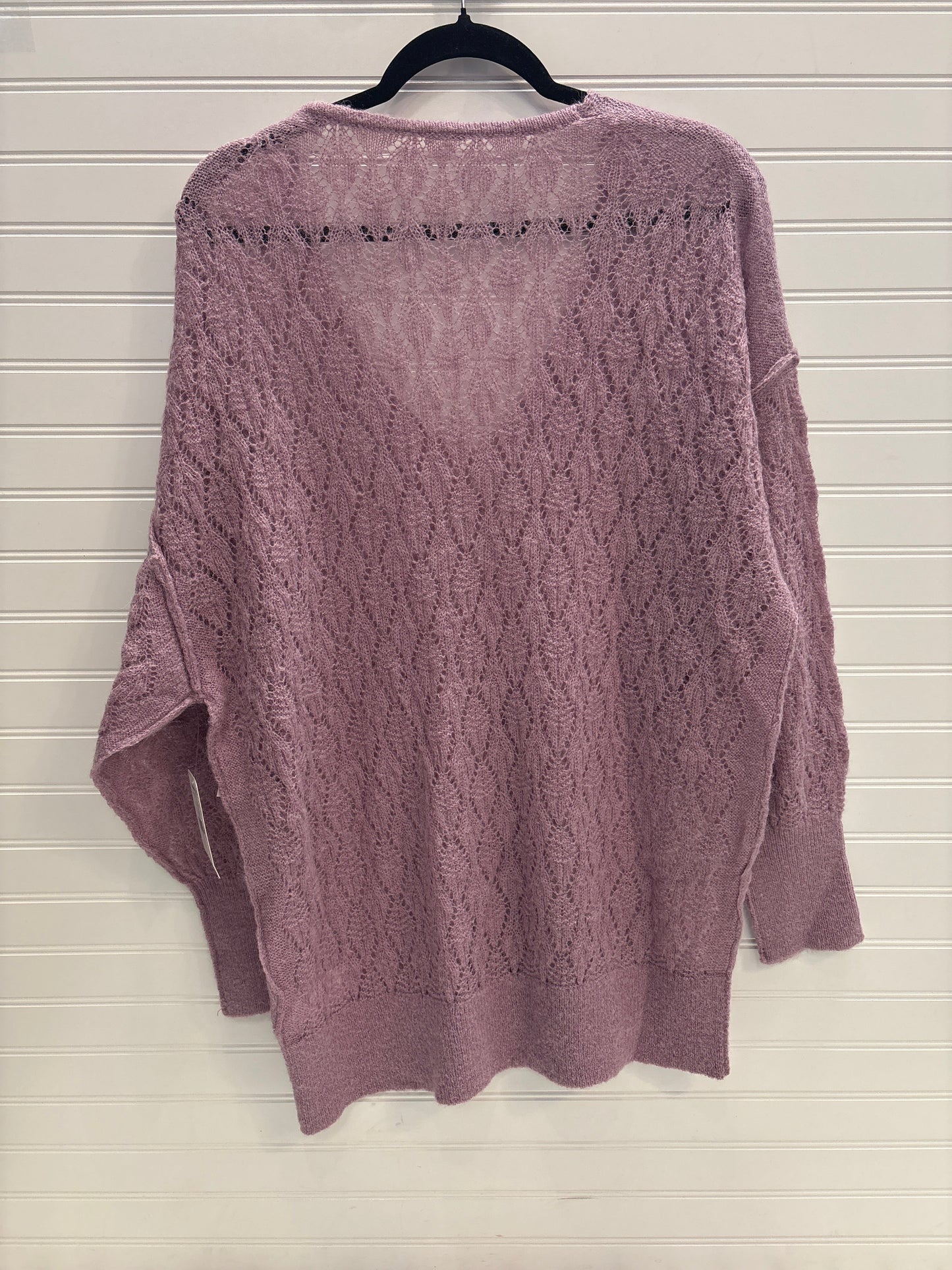 Sweater By Free People In Purple, Size: Xs