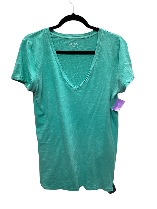 Top Short Sleeve Basic By Merona  Size: L