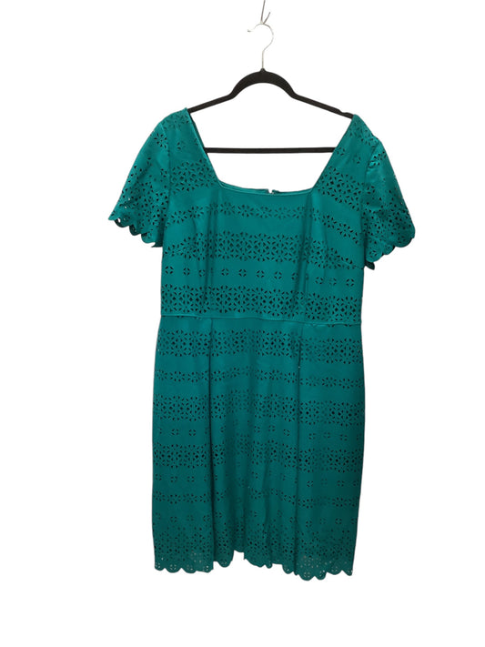 Dress Work By Lane Bryant In Teal, Size: Xl