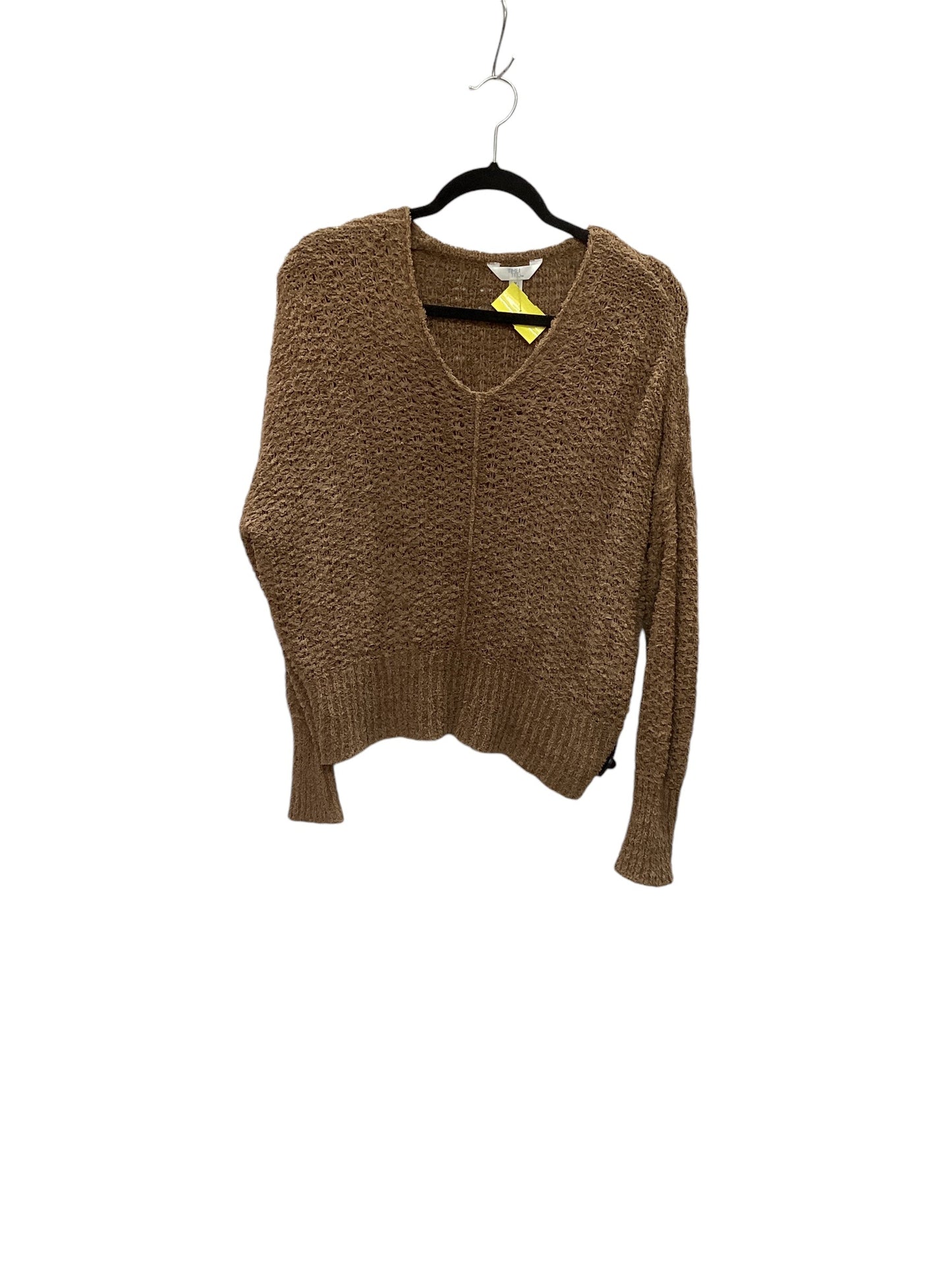 Sweater By Time And Tru In Brown, Size: M