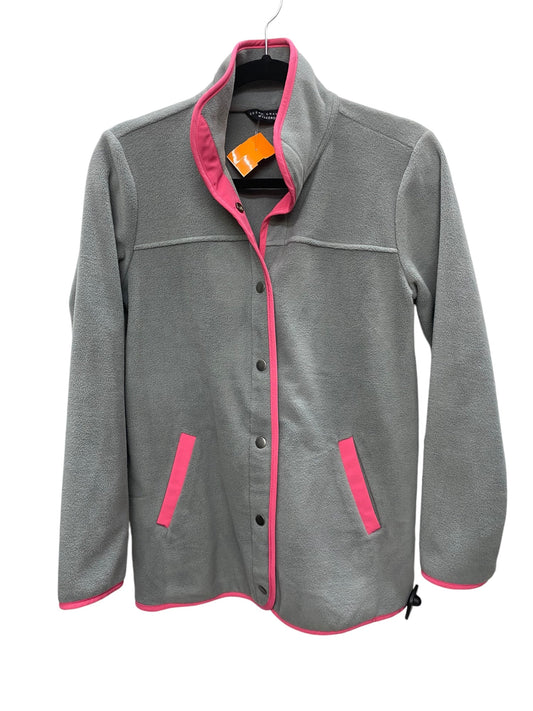 Jacket Fleece By Susan Graver In Grey, Size: Xs