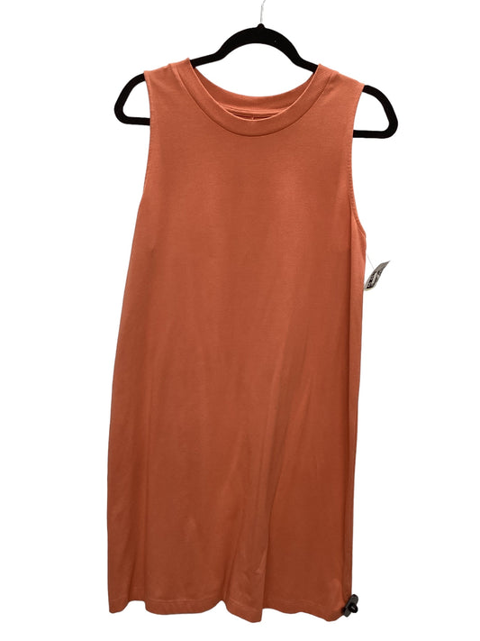 Orange Dress Casual Short A New Day, Size L