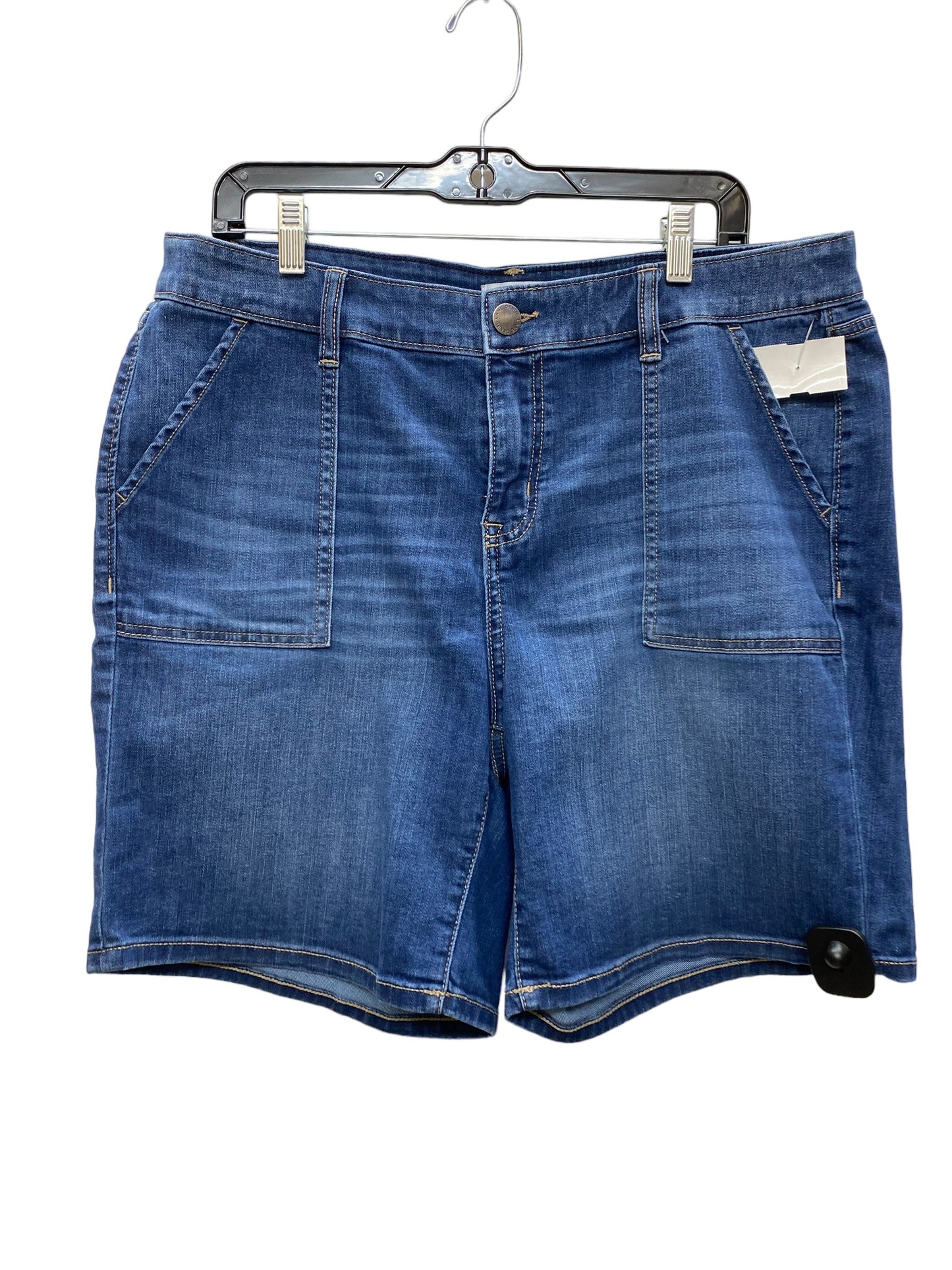 Blue Denim Shorts Lane Bryant, Size Xl