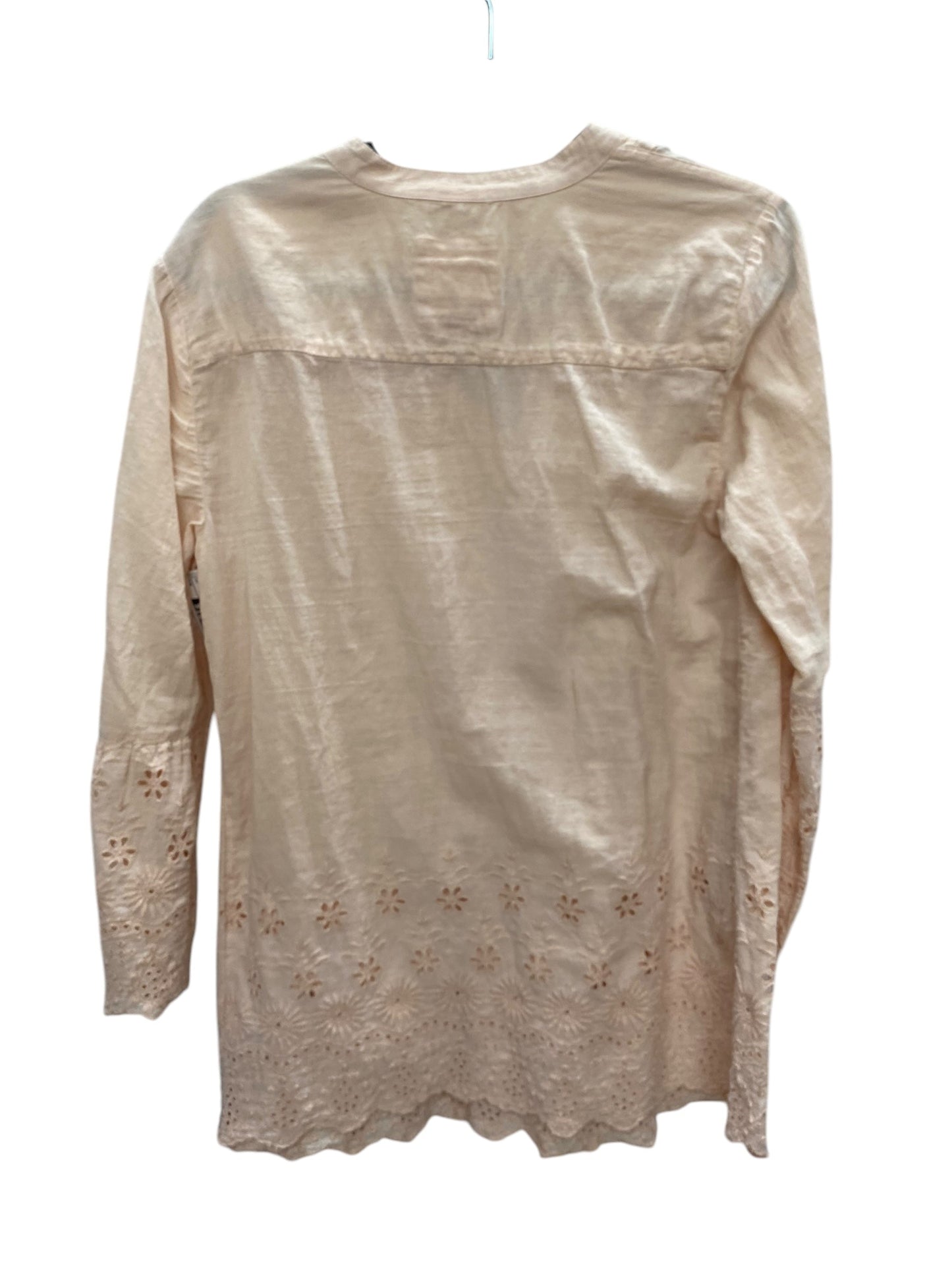 Top Long Sleeve By Style And Company In Pink, Size: M