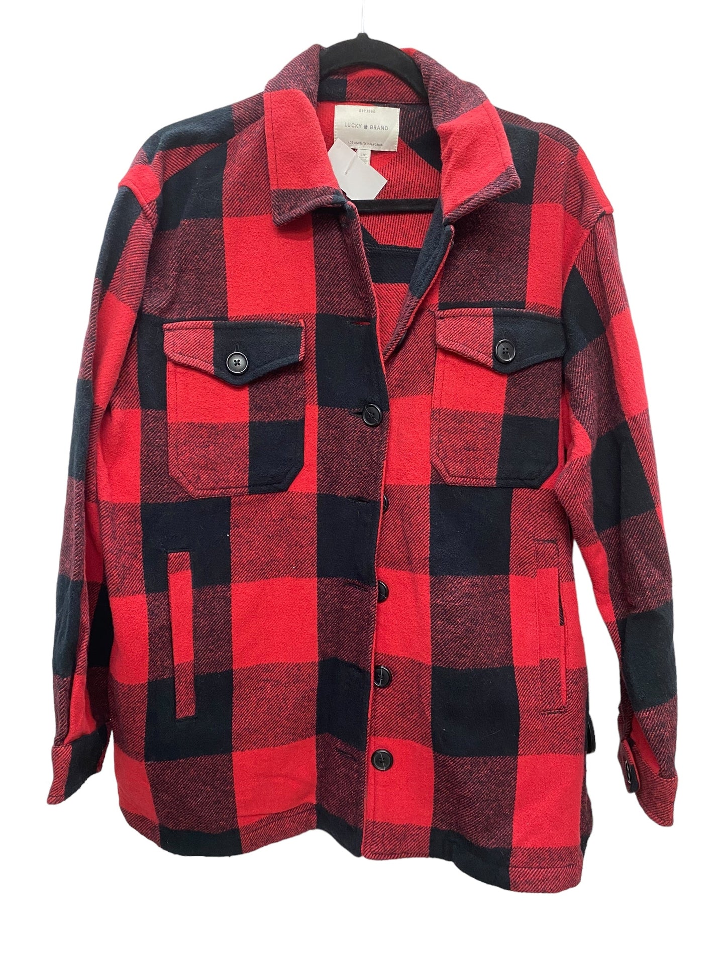 Jacket Other By Lucky Brand In Red, Size: S