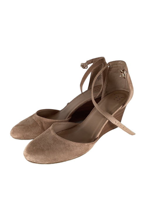 Shoes Heels Wedge By A New Day In Brown, Size: 7.5