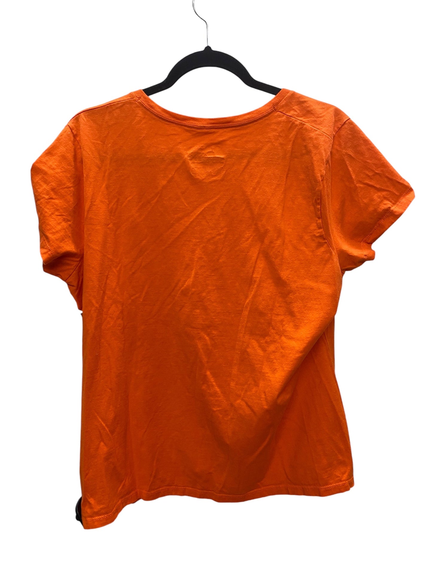 Top Short Sleeve Basic By Russel Athletic In Orange, Size: Xl